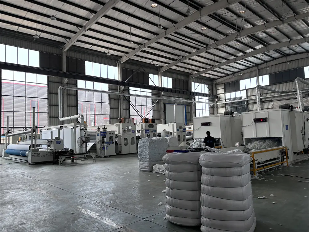 Short Silk Geotextile Nonwoven needle punched Short Fiber detail (2)fmk