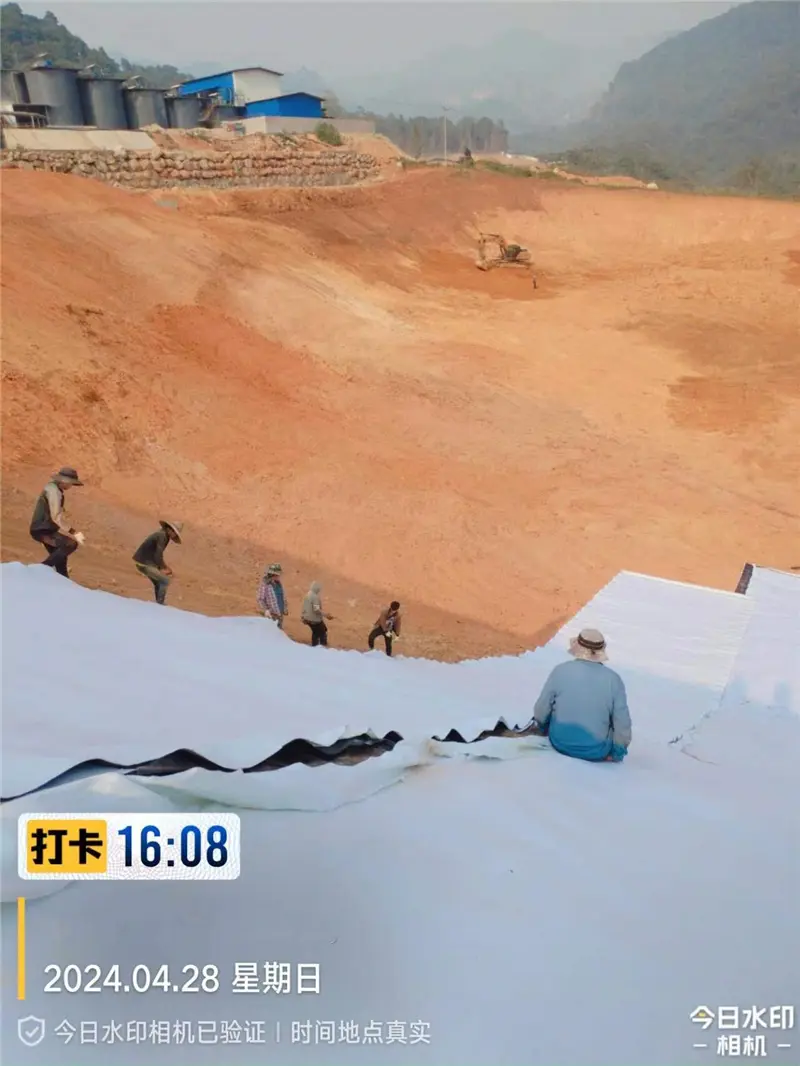 Overseas seepage prevention project of a gold mine (1)btg